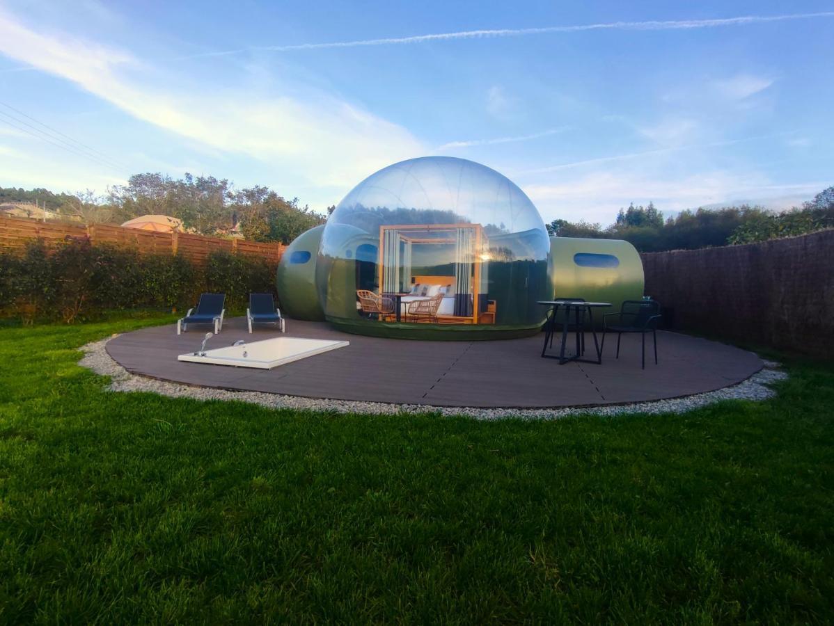 Luzada Glamping Burbujas - Designed For Adults Hotel Juances Bagian luar foto