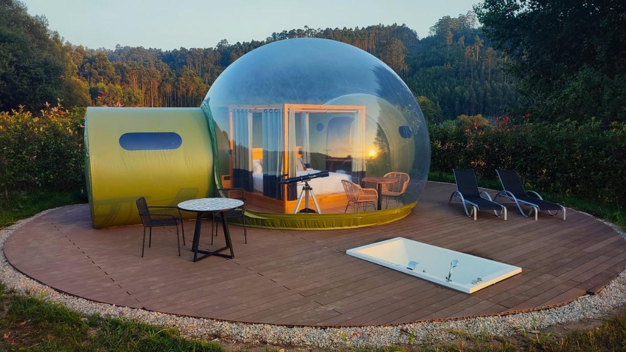 Luzada Glamping Burbujas - Designed For Adults Hotel Juances Bagian luar foto