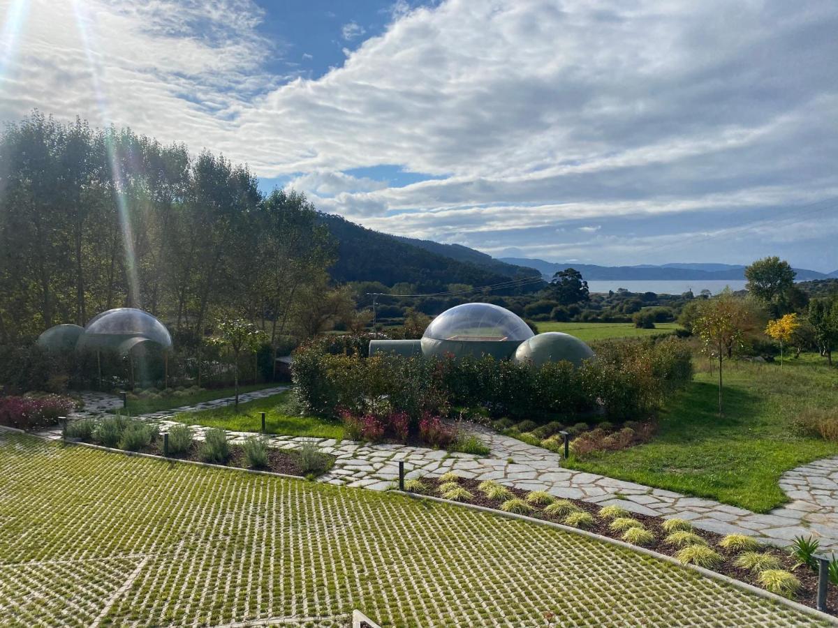 Luzada Glamping Burbujas - Designed For Adults Hotel Juances Bagian luar foto
