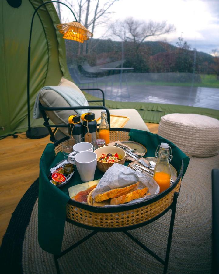 Luzada Glamping Burbujas - Designed For Adults Hotel Juances Bagian luar foto